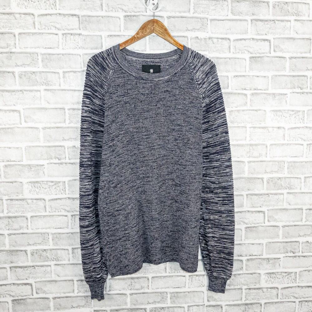 G Star RAW Suzaki R Knit L/S Sweater Cotton knit size Large